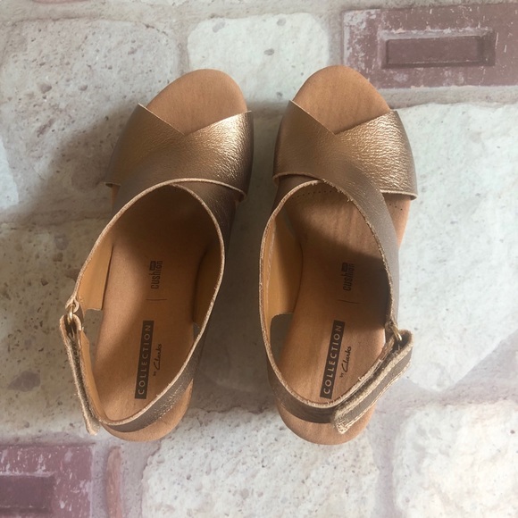 Clarks Shoes - Clarks Annandale Eirwyn Gold Medal Sandals sz 5.5